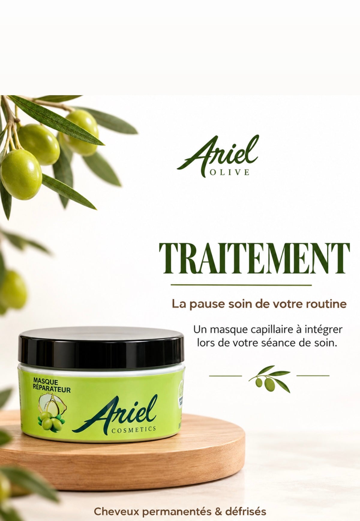 ARIEL OLIVE

REPAIRING HAIR MASK